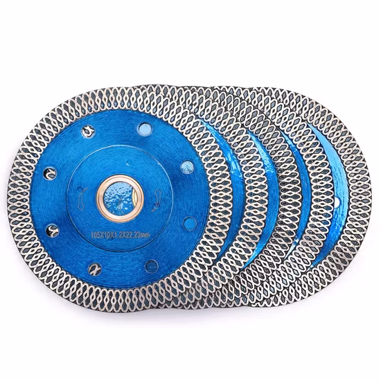 Горячая прессованная спеченная сетка Турбо-керамическая плитка Гранит Мрамор Режущий диск Алмазная пила